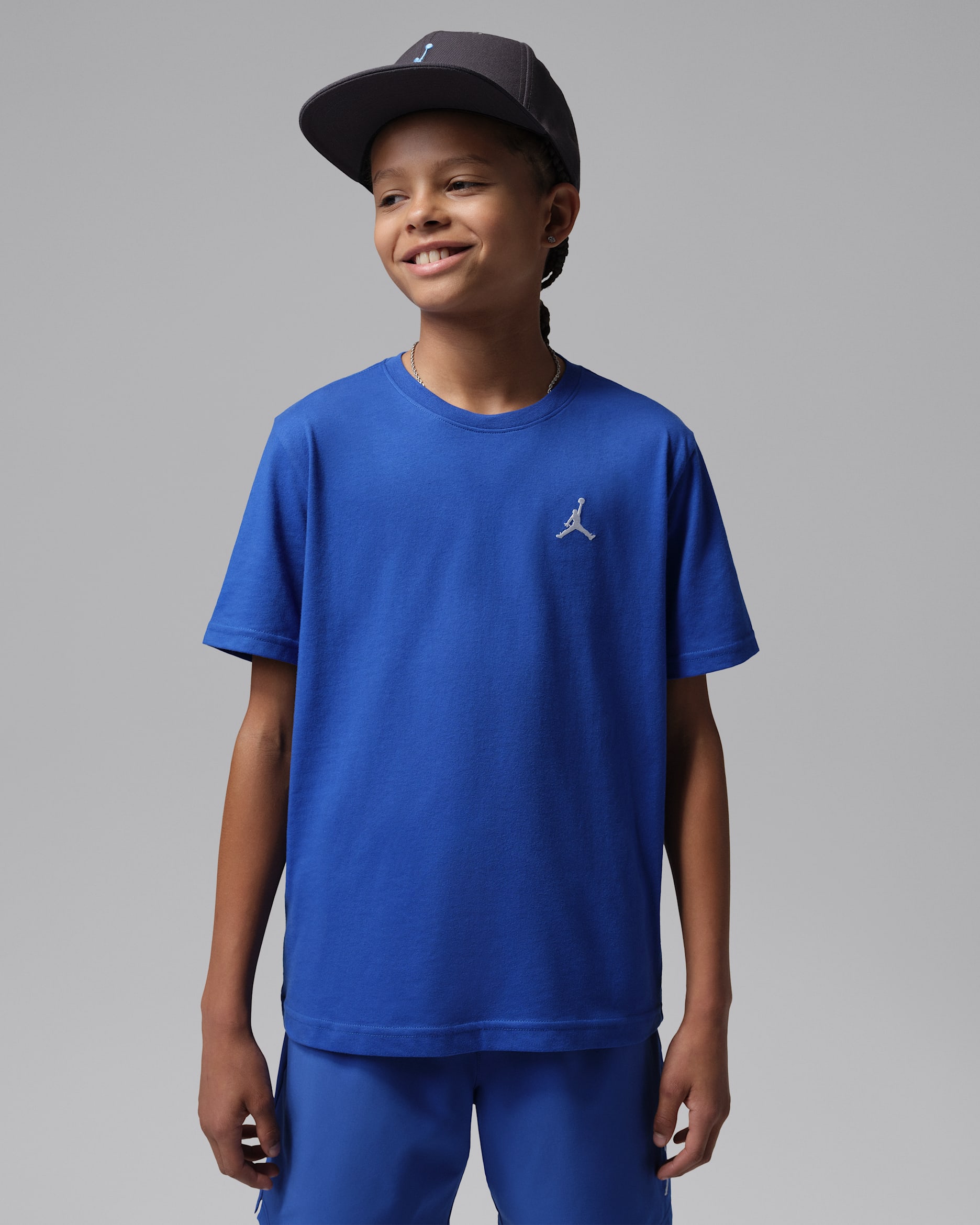 Jordan Big Kids' Jumpman Air Embroidered T-Shirt. Nike.com